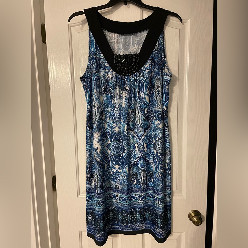 Notations plus size women's dress